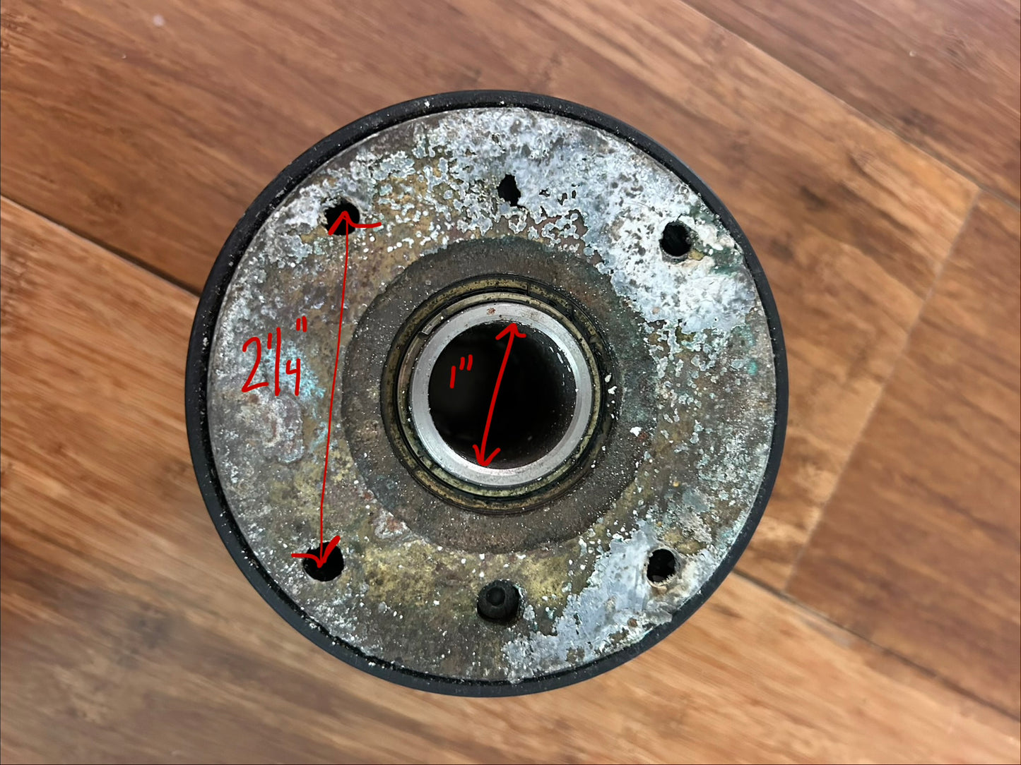 Barient 10H Winch Single Speed 4” Drum 1” Bore Black