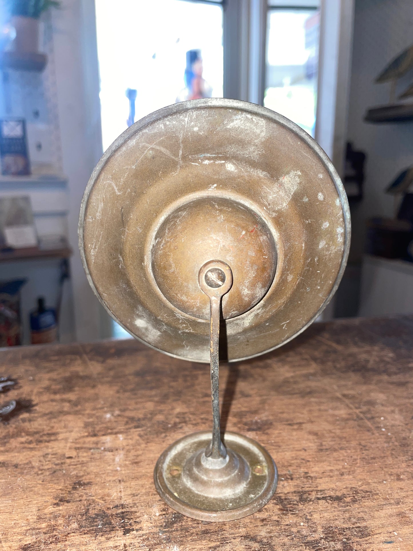 Brass Oil Lamp Deflector - 4 1/8”