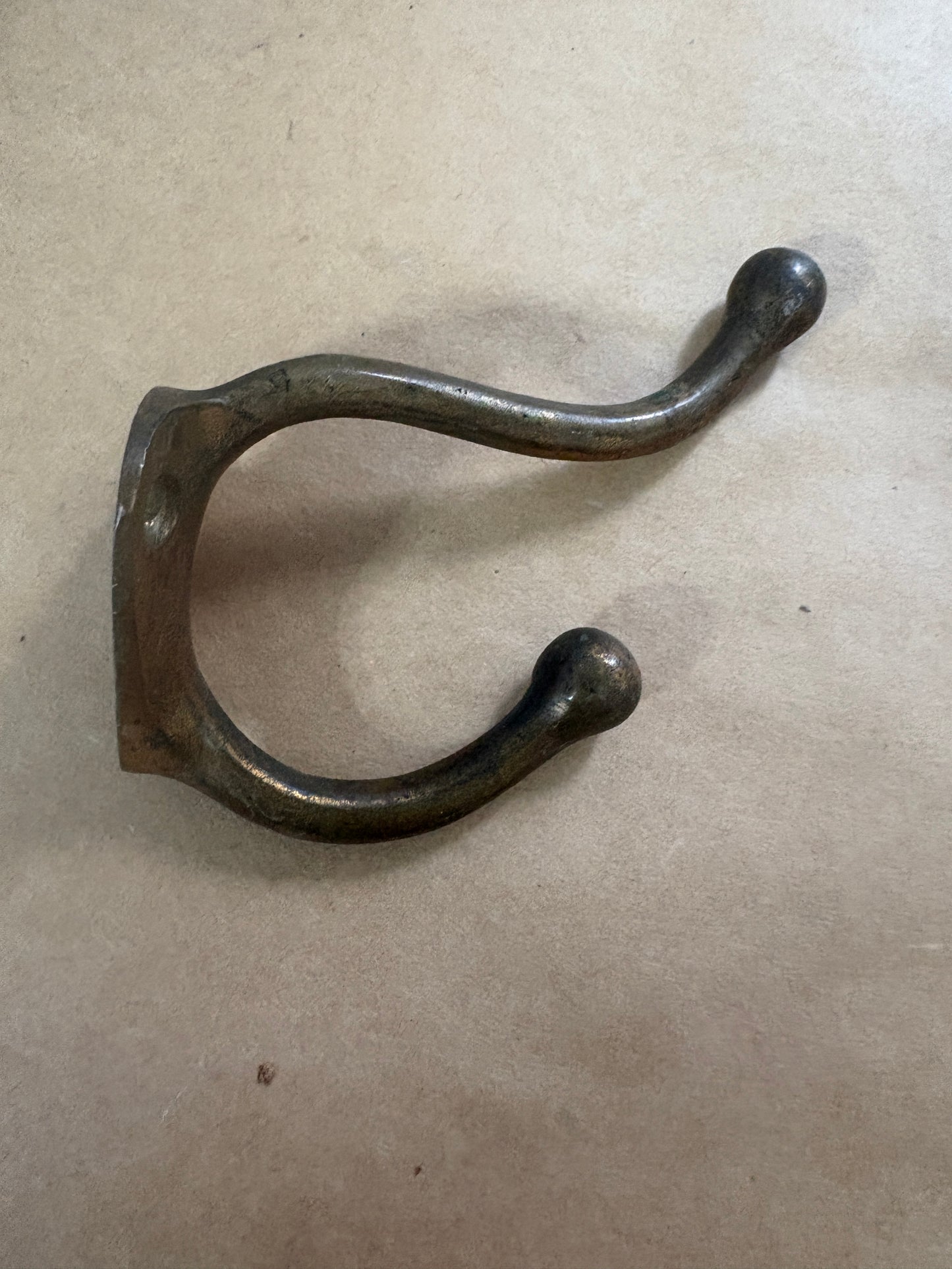 Brass Hook Pair