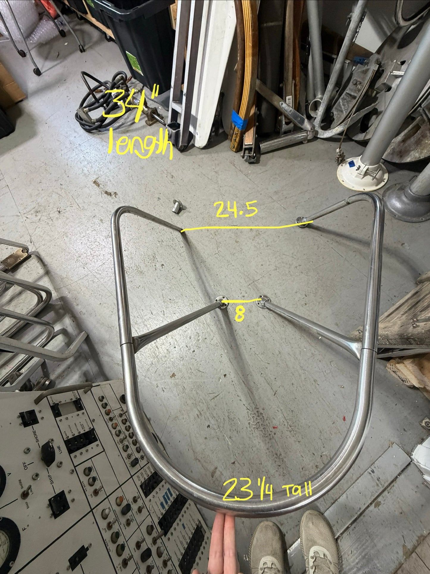 Kittihawk 25 Bow Railing / Pulpit