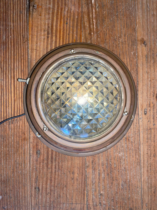 6 3/4” Brass Interior Light