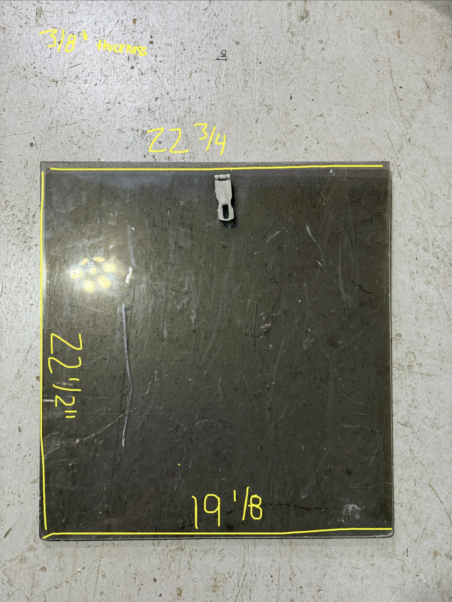 C&C 38 Single Plexiglass Companionway Board