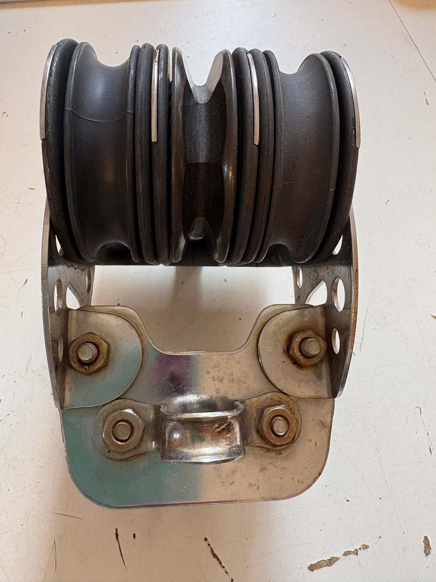 Hobie 16 mainsheet System, Hobie Harken Triple Ratchet Block