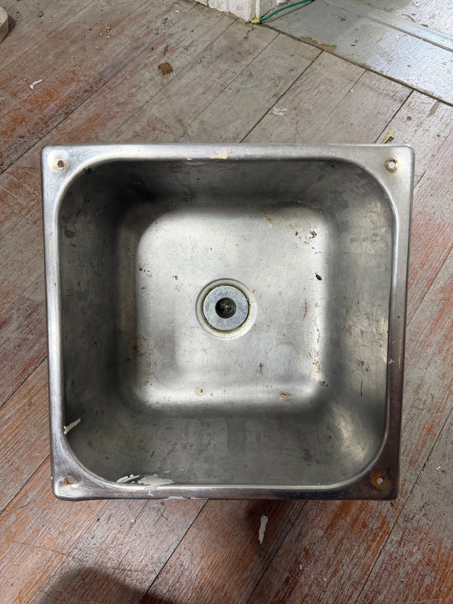 11" x 11" Stainless Steel Sink