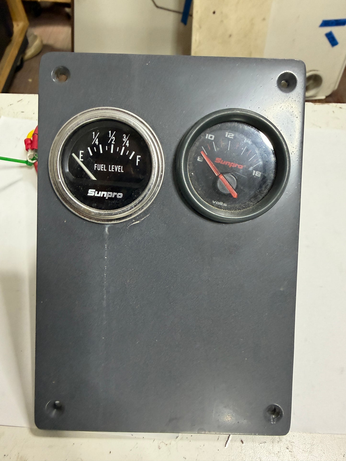 Sunpro Fuel & Volts Meters