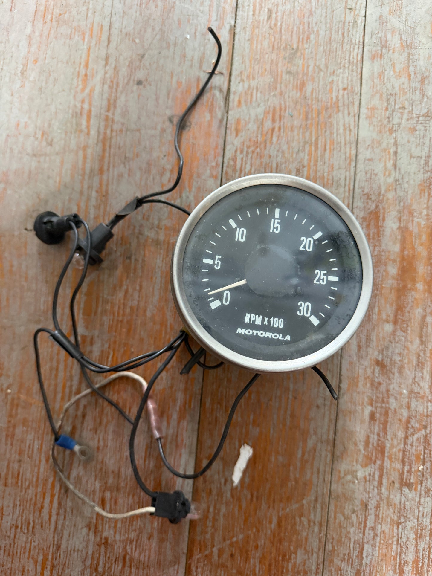 Vintage Motorola Tachometer MODEL 12AT03