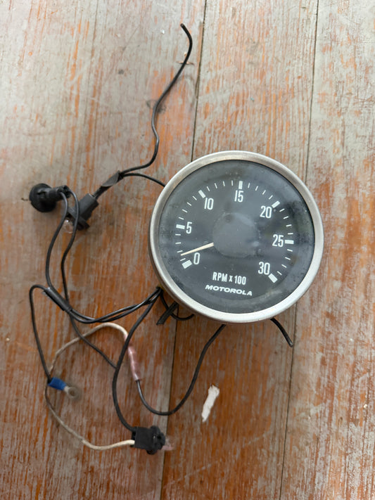 Vintage Motorola Tachometer MODEL 12AT03
