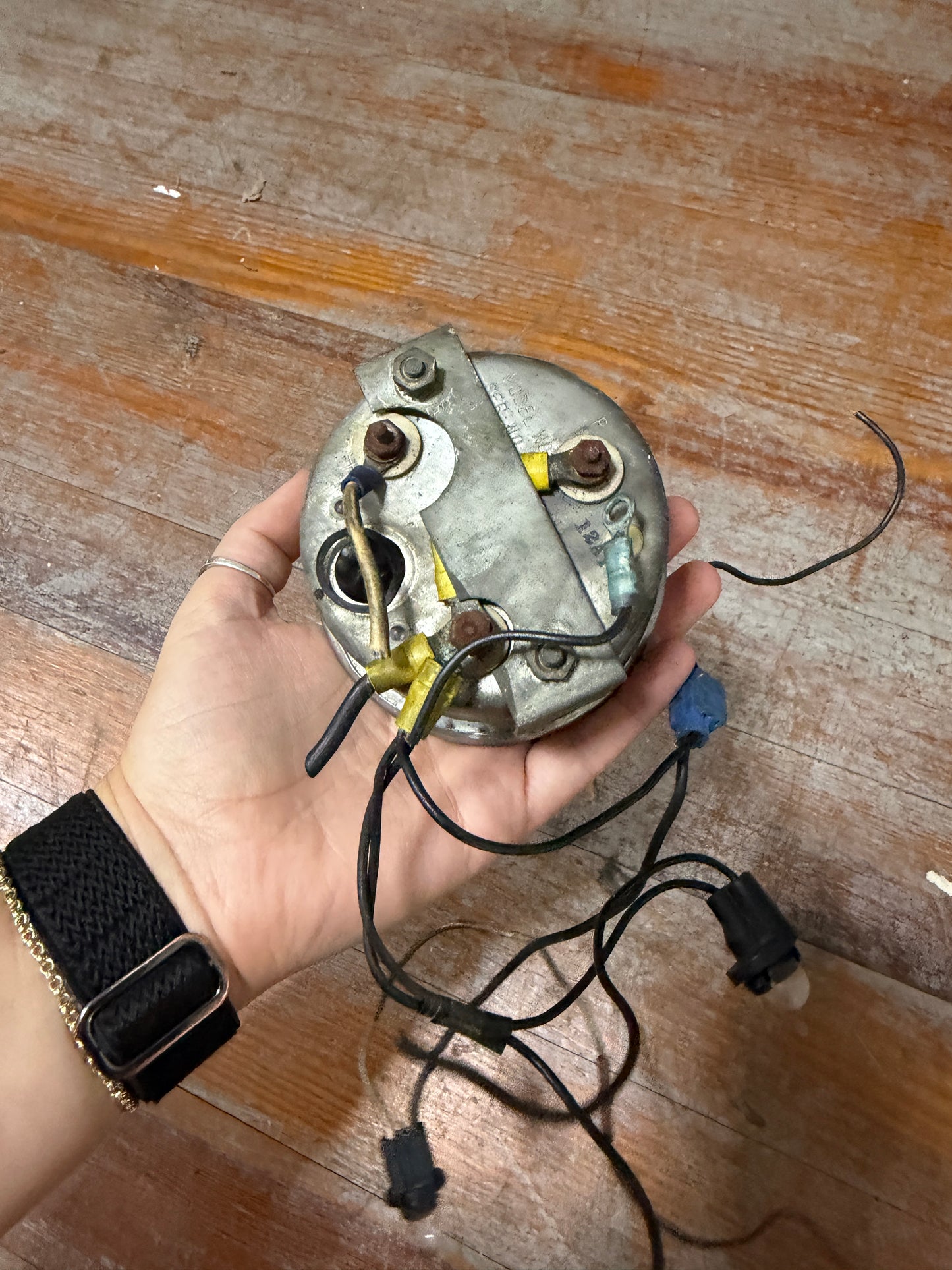 Vintage Motorola Tachometer MODEL 12AT03