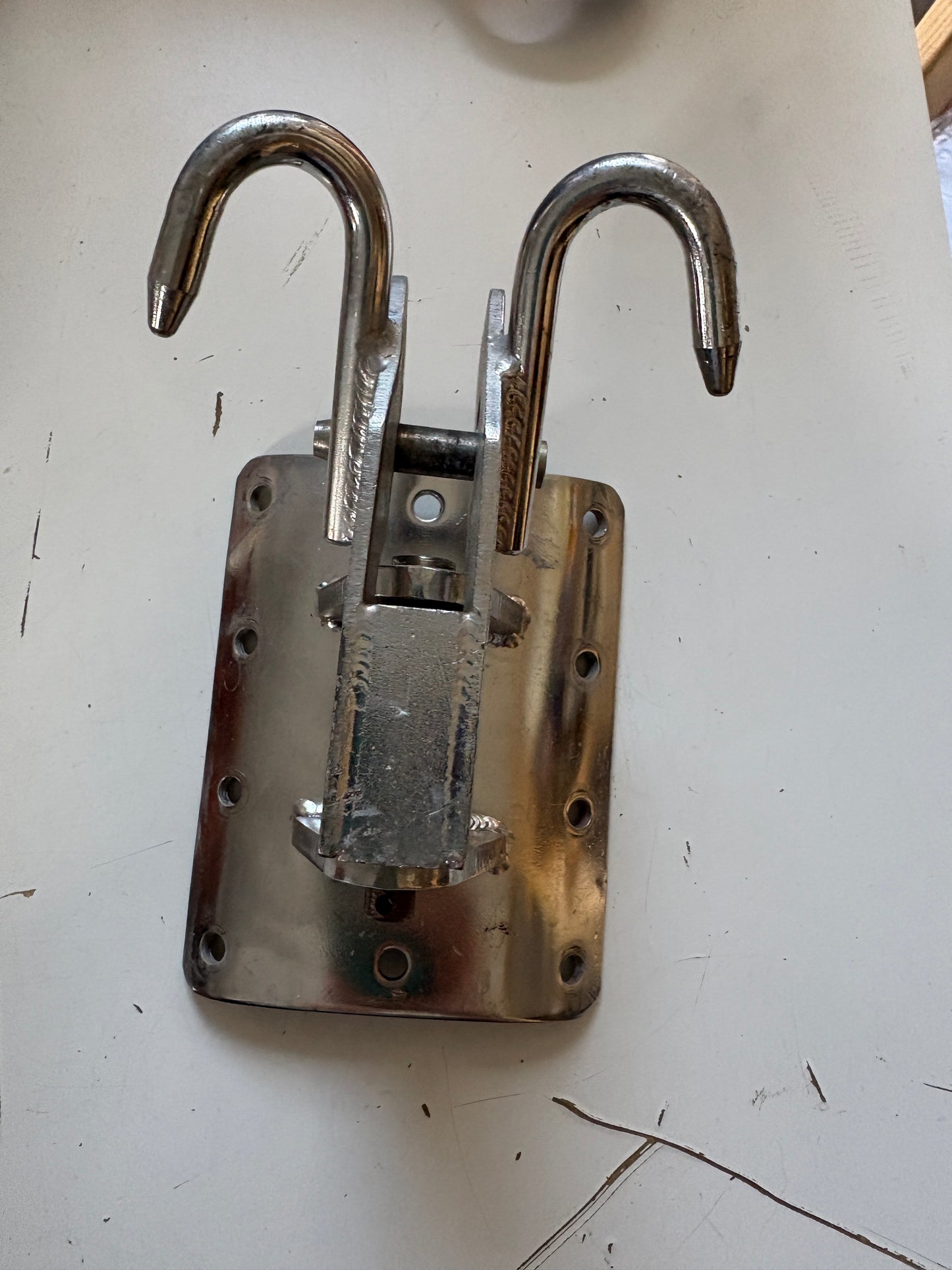 Gooseneck on Mast Pad