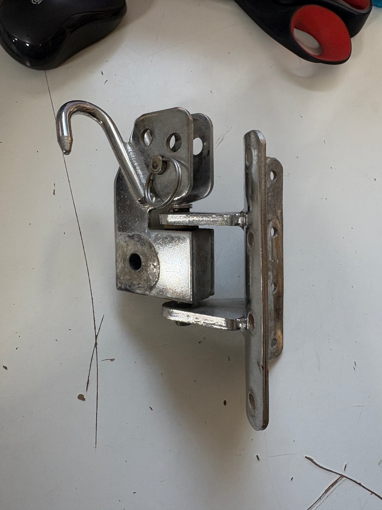 Gooseneck on Mast Pad