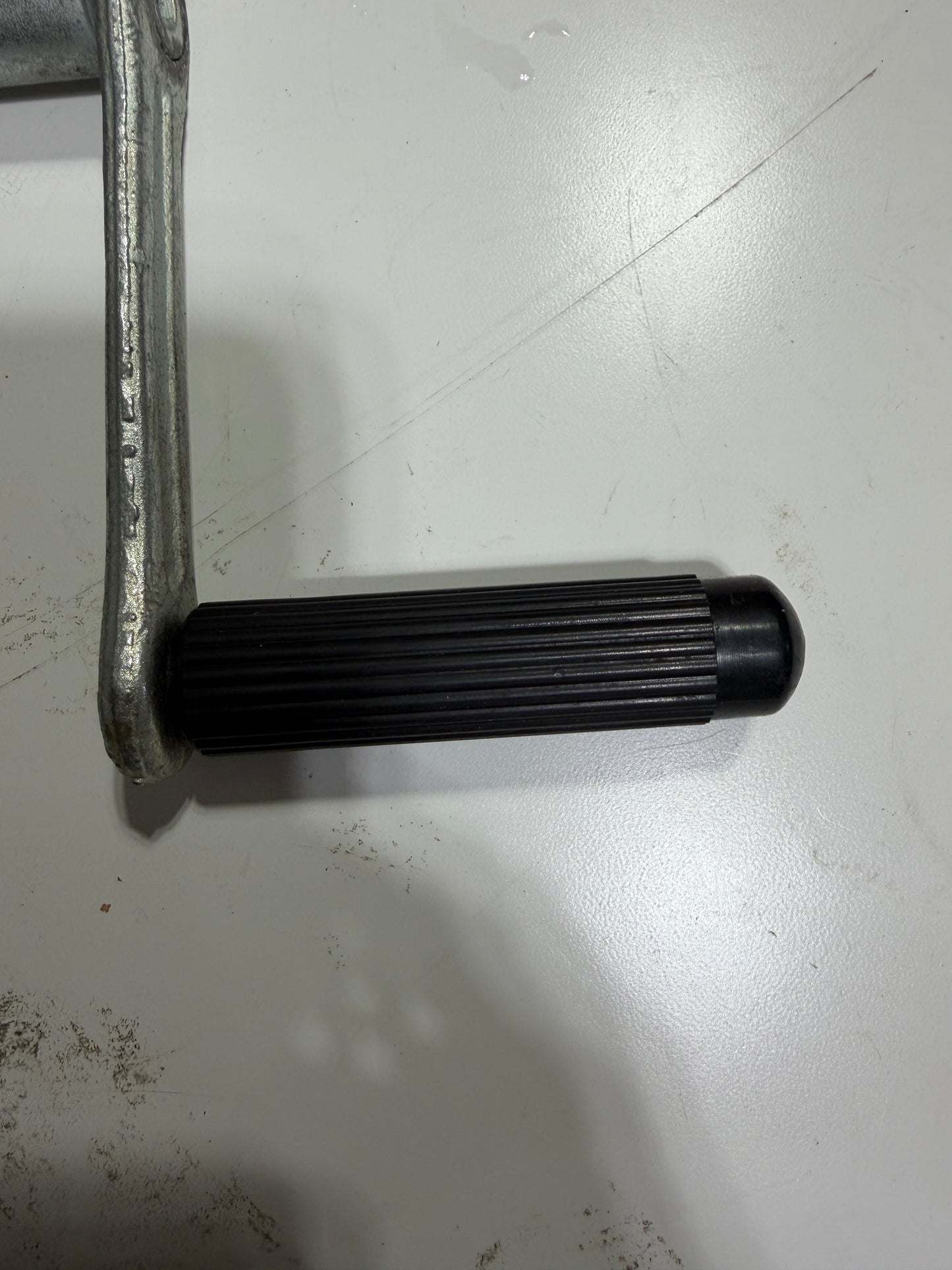 Galvanized Engine Crank - 1" Shaft
