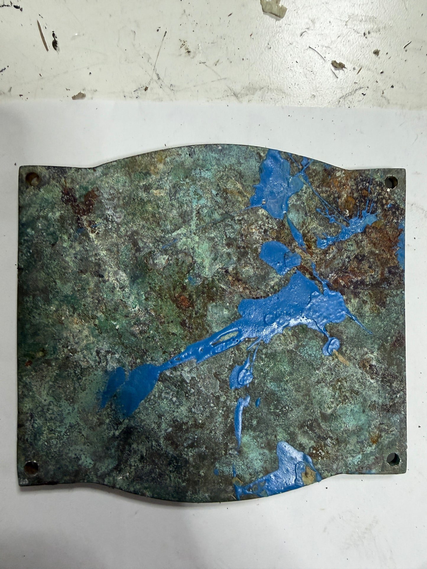 Vintage Solid Bronze Tonnage Plaque - Downeaster 38