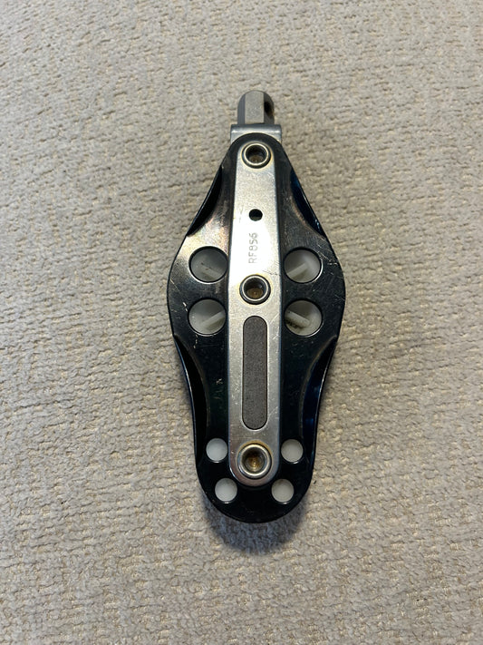 Ronstan RF856 Fiddle Block Pulley Universal Head 2-3/8” & 1-1/2” Sheaves