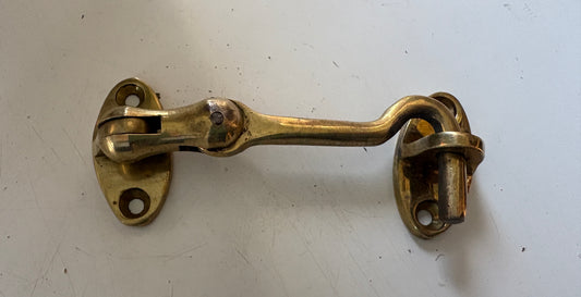 Brass Door Latch 3 3/4"