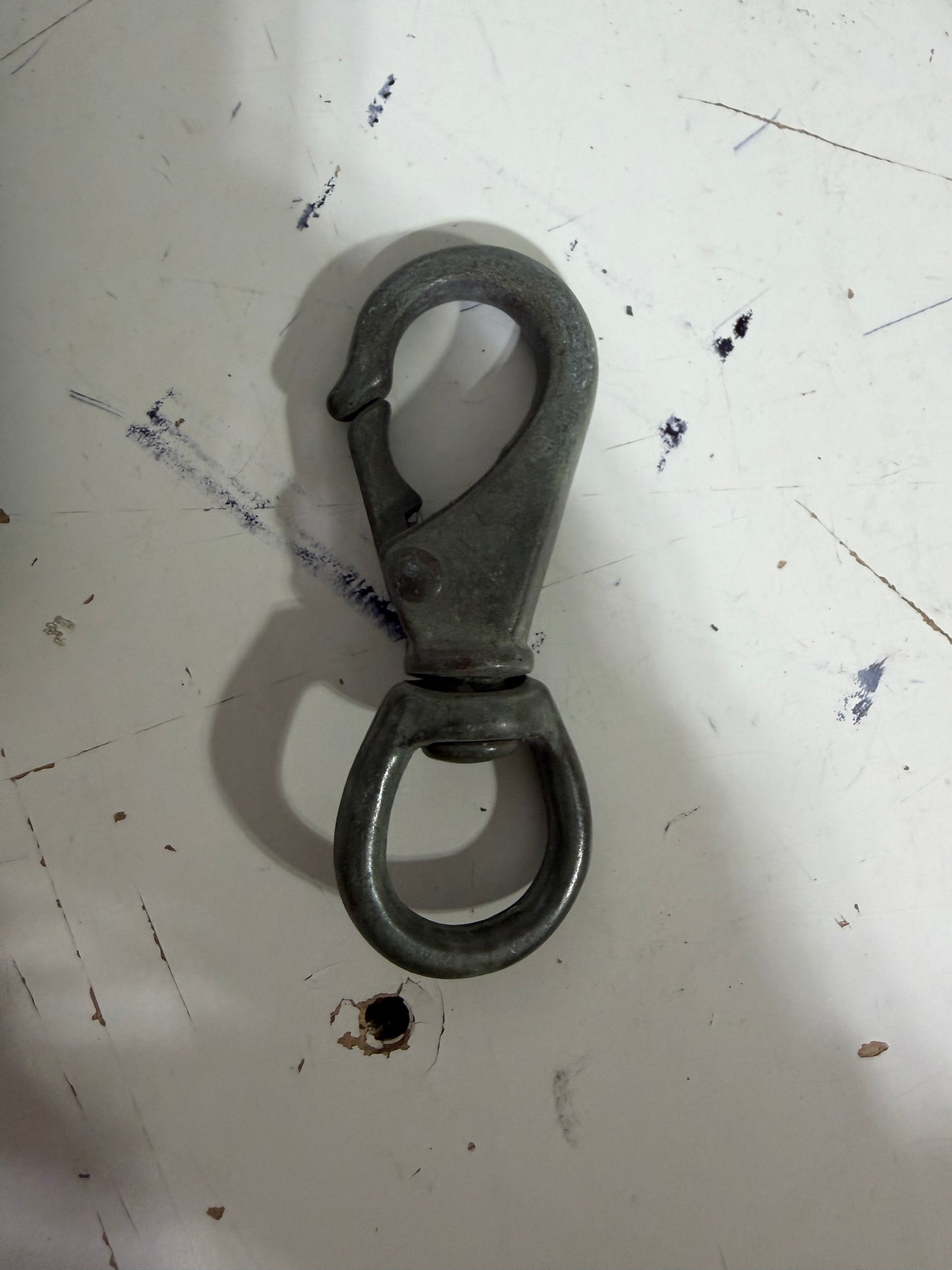 Bronze Snap Clip- 13/16” Swivel Eye