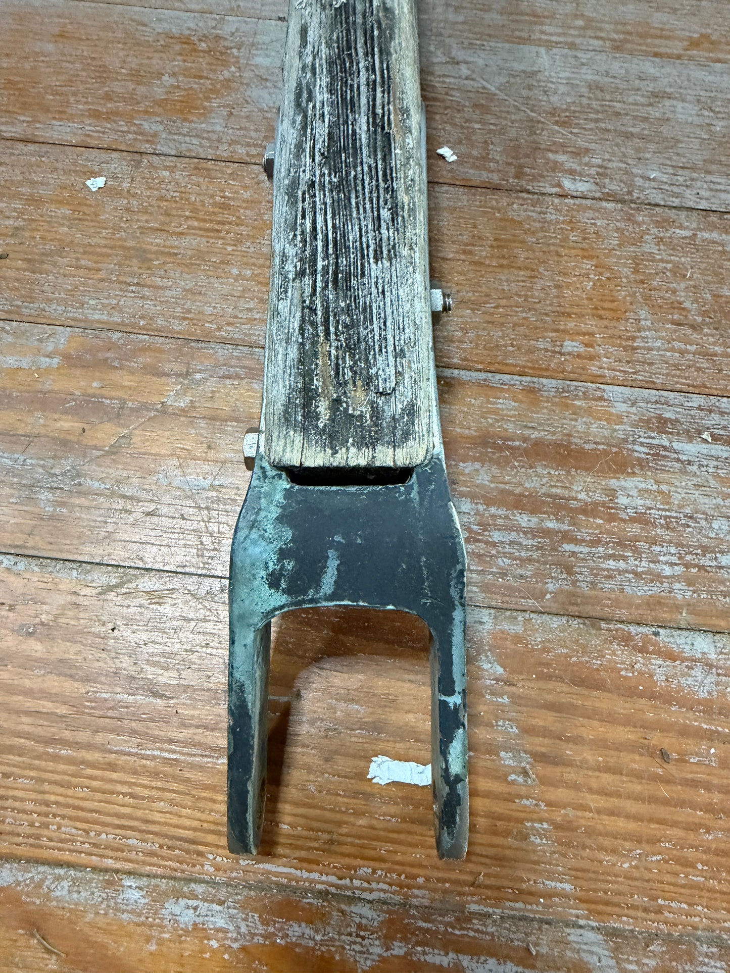 47" Length Slightly Curved Tiller Handle - C&C 38
