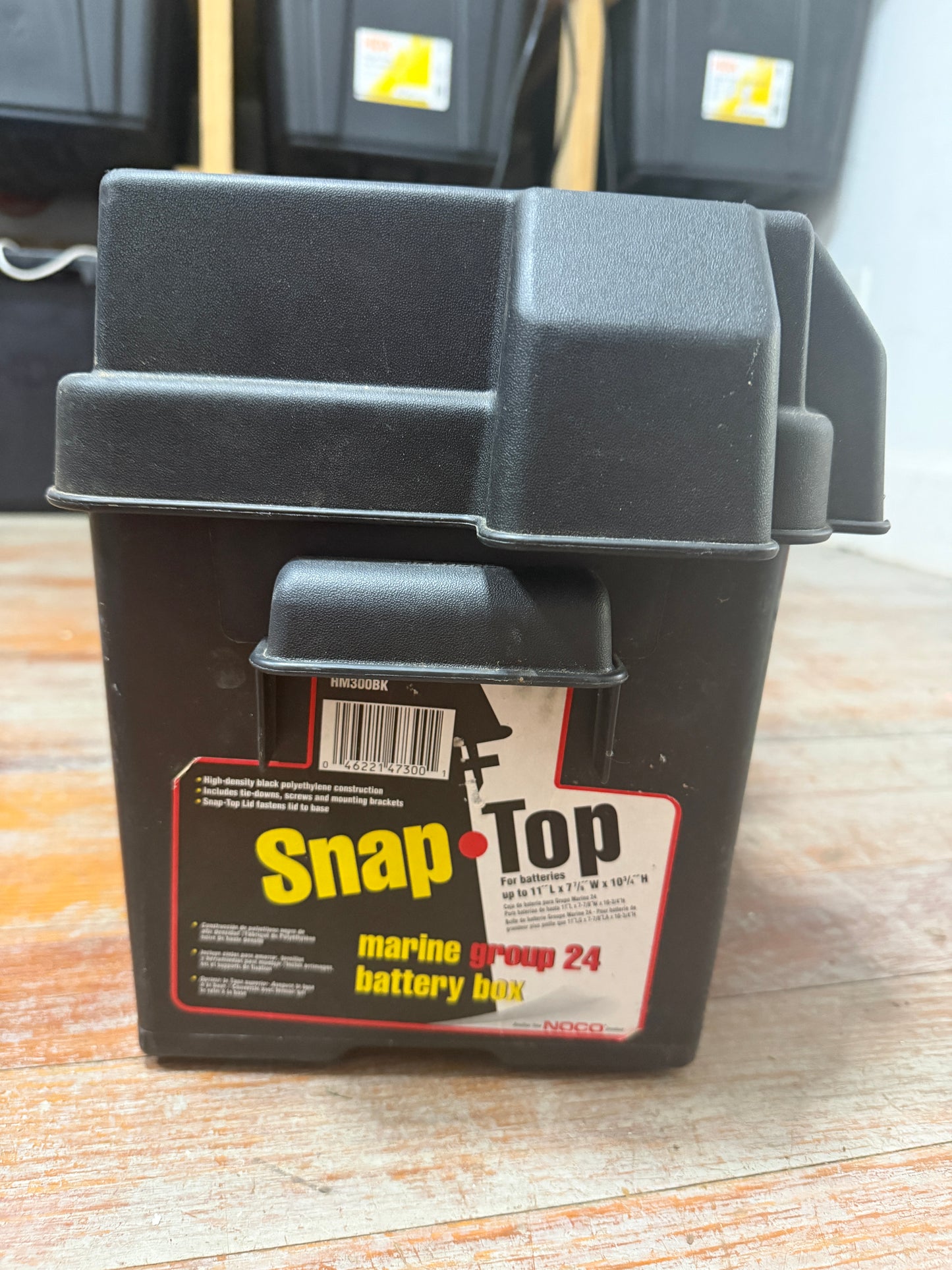 SnapTOP Marine Battery Group 24 Battery Box