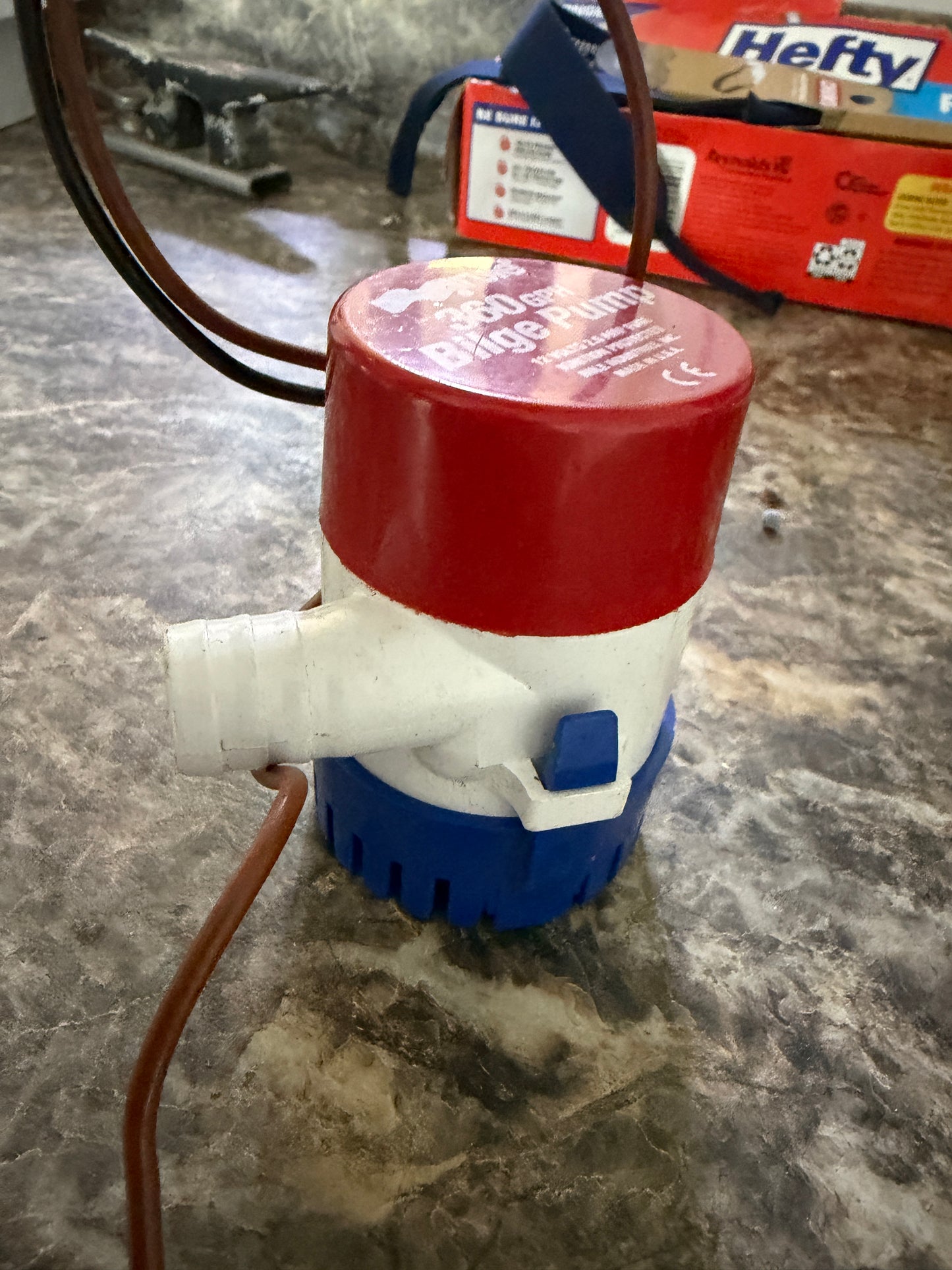 Rule 360GPH Bilge Pump - 12V