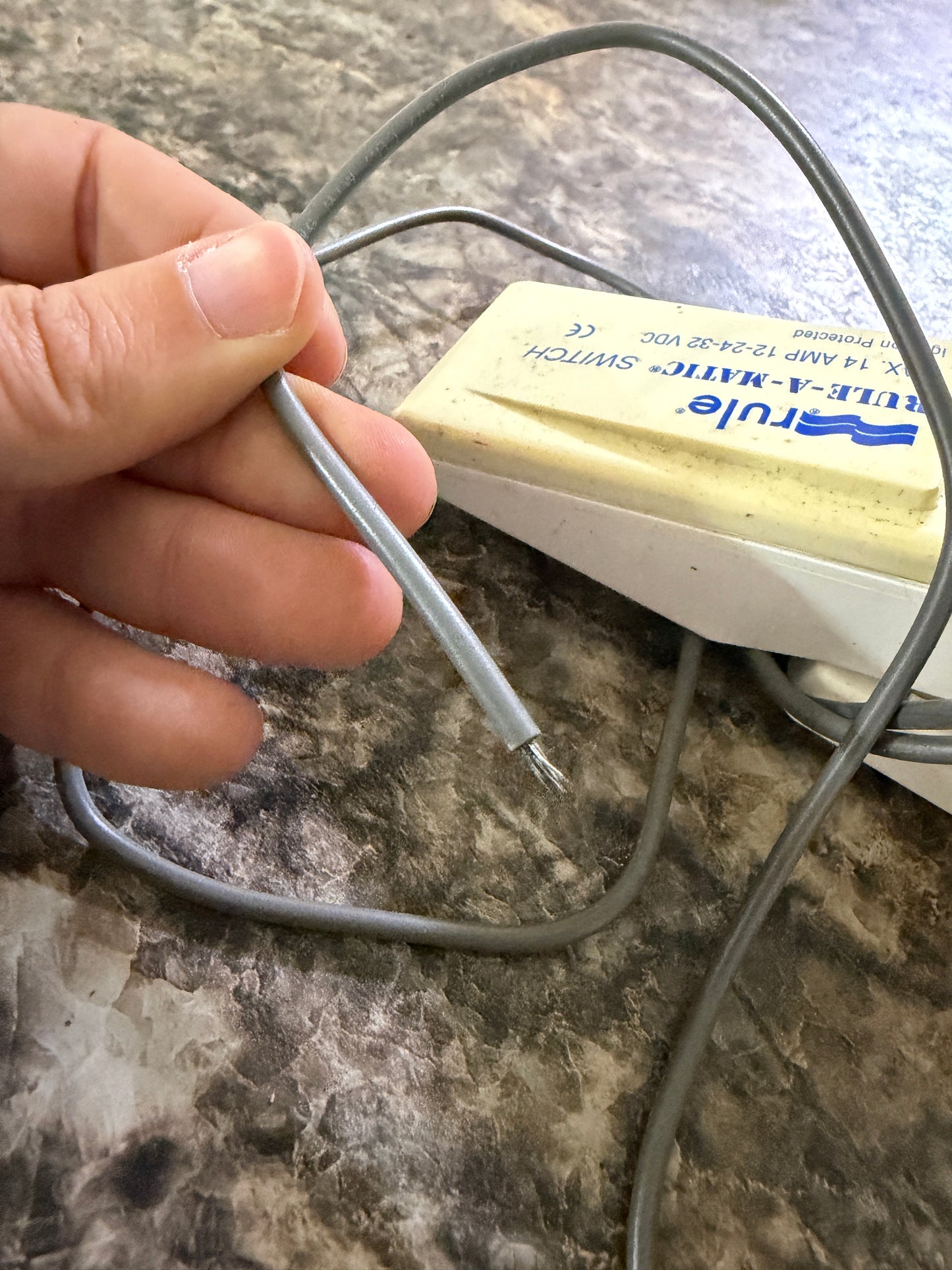 Rule-A-Matic 12v Bilge Float Switch