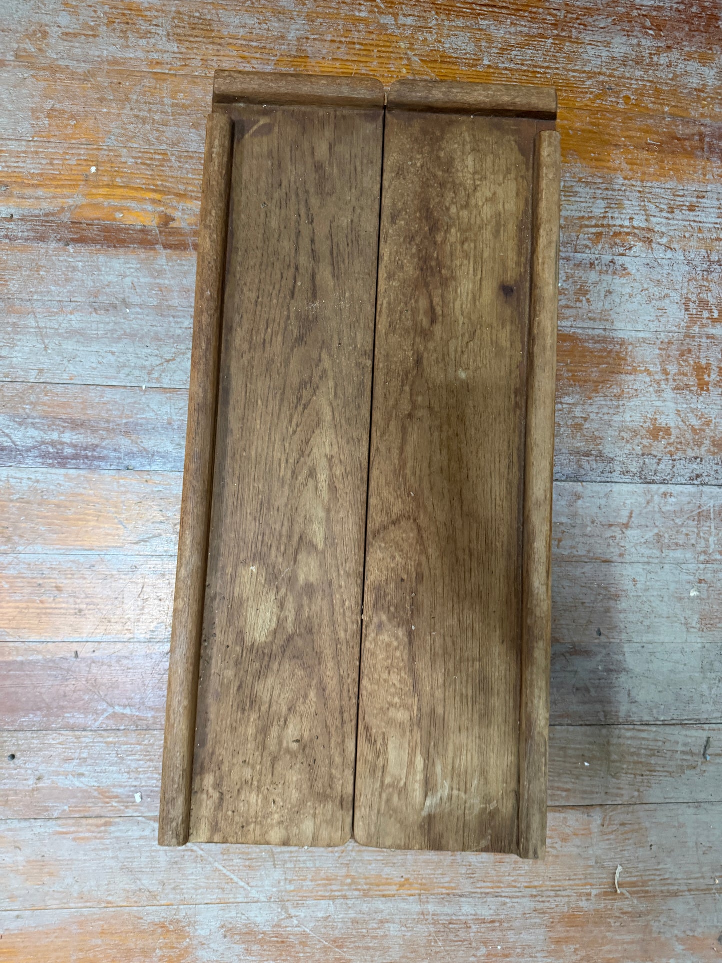Folding Teak Cockpit Table - 9.5" Center to Center Mounting