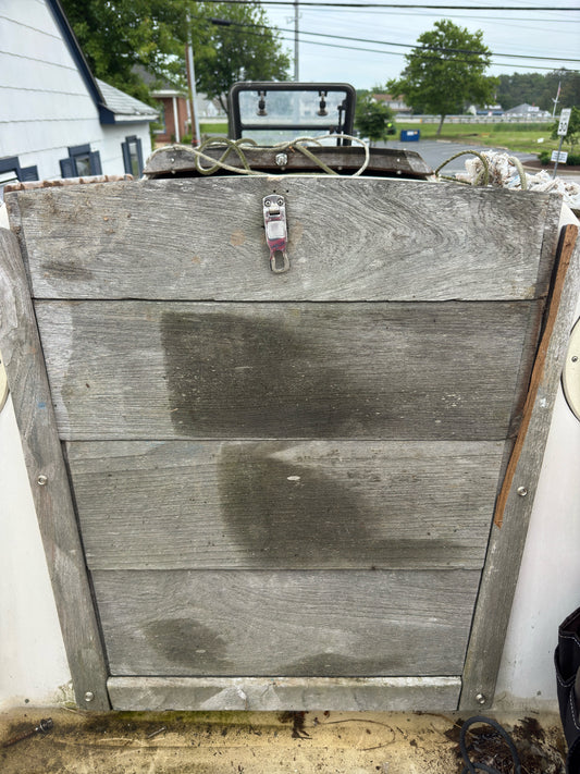 Companion Way Boards and Canvas Screen Cover from Hunter 30 #70