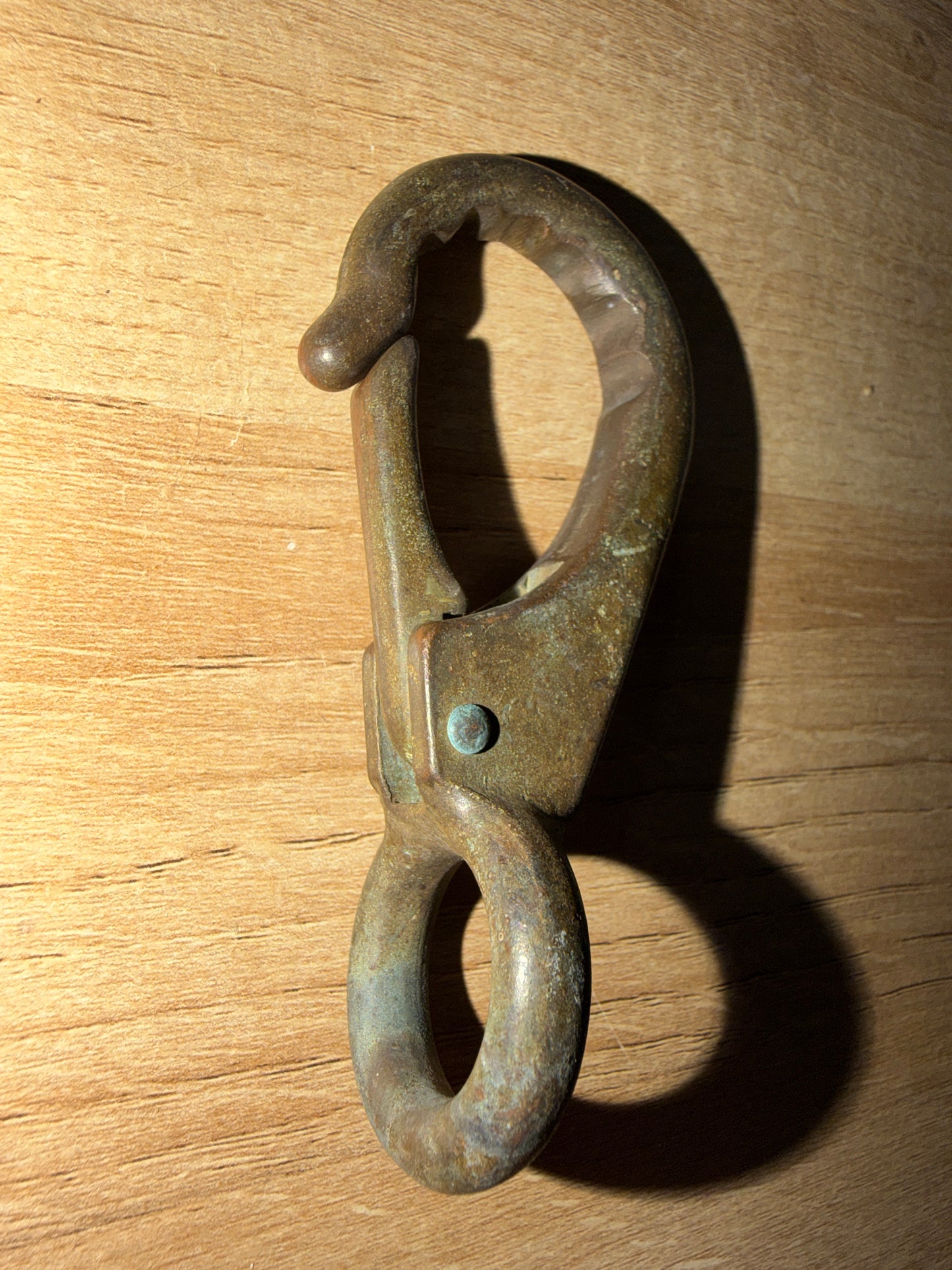 Bronze #3 Fixed Bail Clip - 11/16" Bail