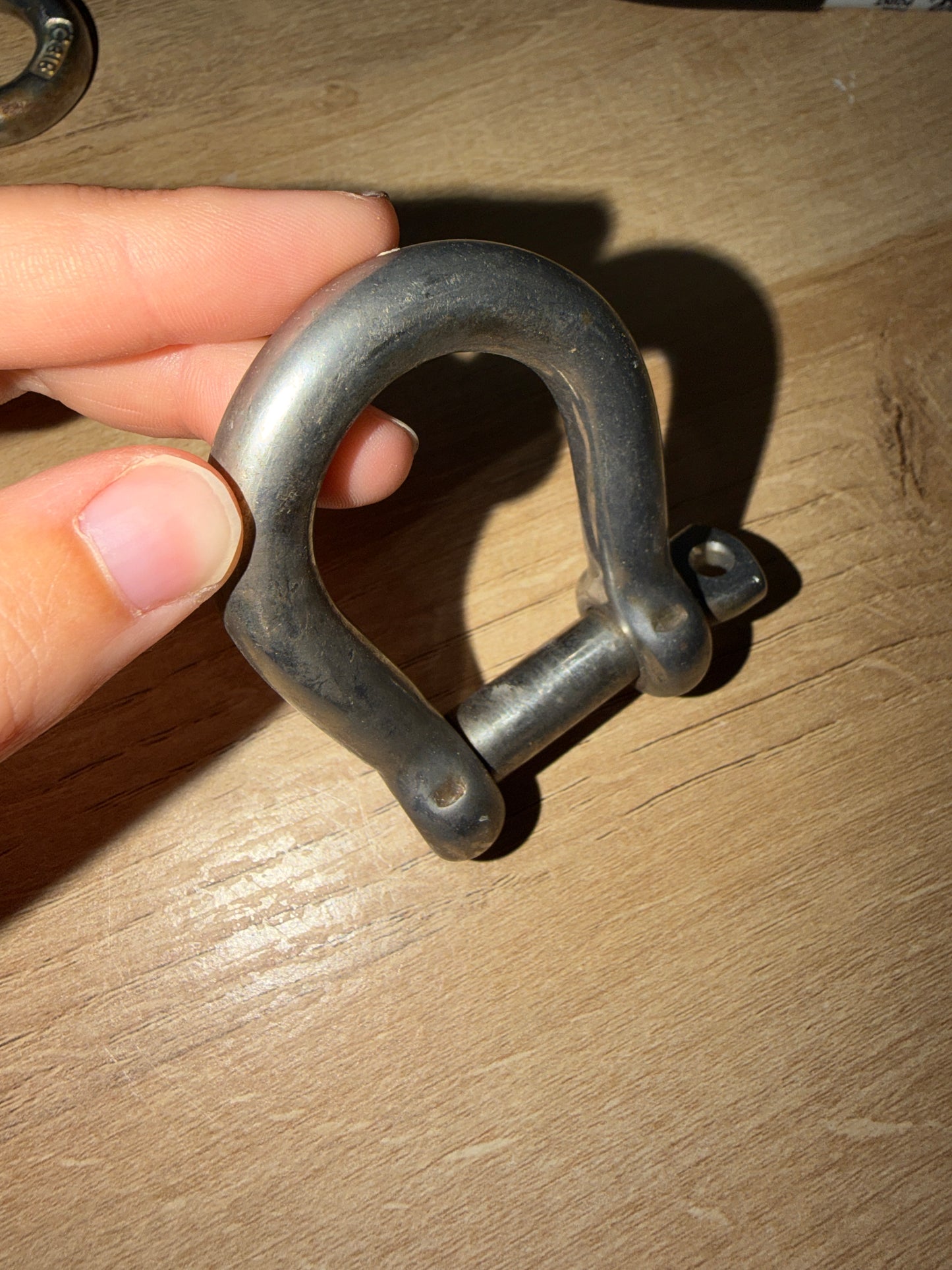 Stainless Steel Bow Shackle - 7/16" Pin Diameter