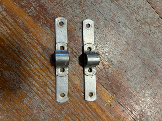 Lot of 2 Aluminum Transom Gudgeons 3/8” Pin 5-1/8”