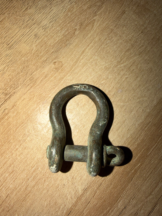 Bronze Bow Shackle - 5/16" Pin Diameter - 1/2" Width - 2 1/4" Length
