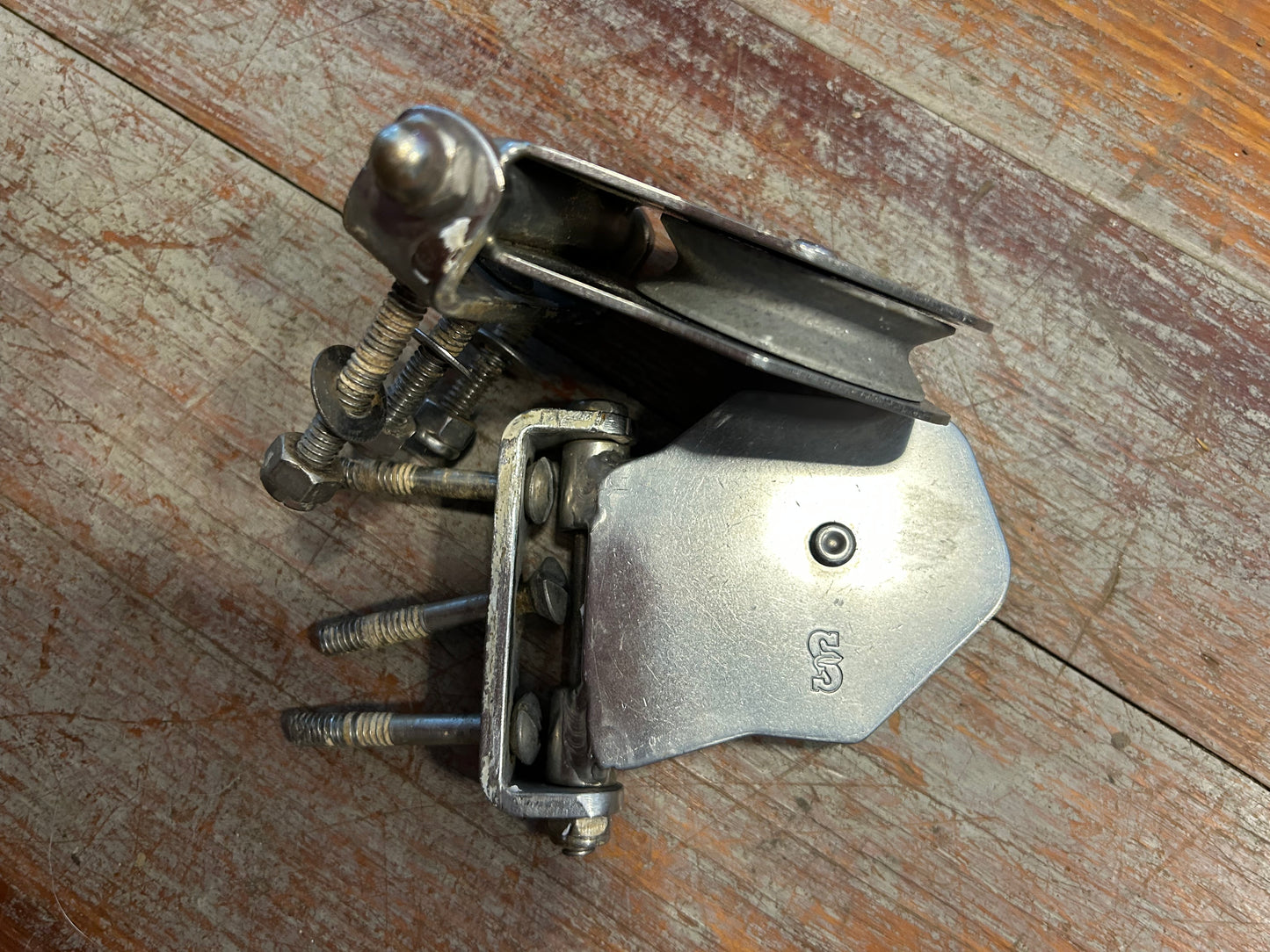 Lot of 2 Schaefer Stainless Wire Halyard Blocks 1/8” Wire