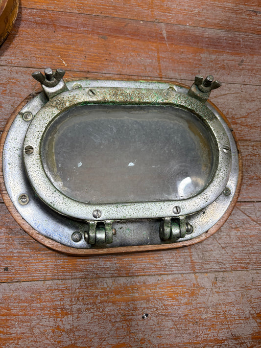 Chromed Bronze Portlight/ Porthole from Islander 33