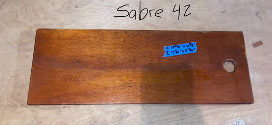 Sabre 42 Floor Board Hatch Cover- ID 17 3/4” Long x 5 3/4” Wide