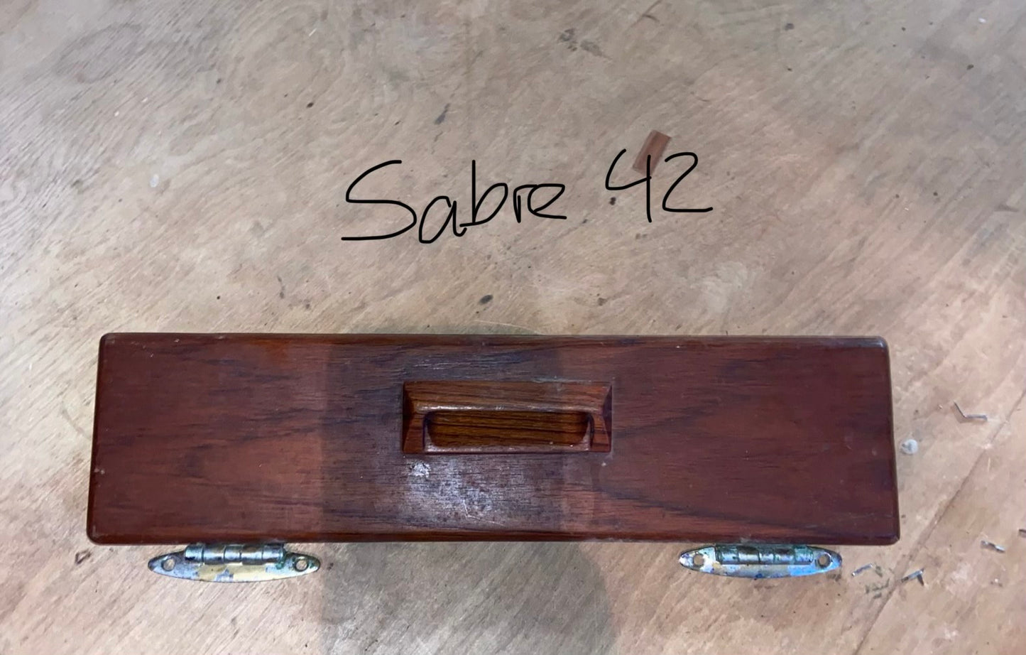 Sabre 42 Long Narrow Interior Door- ID 12 1/2” Long x 2 3/4” Wide