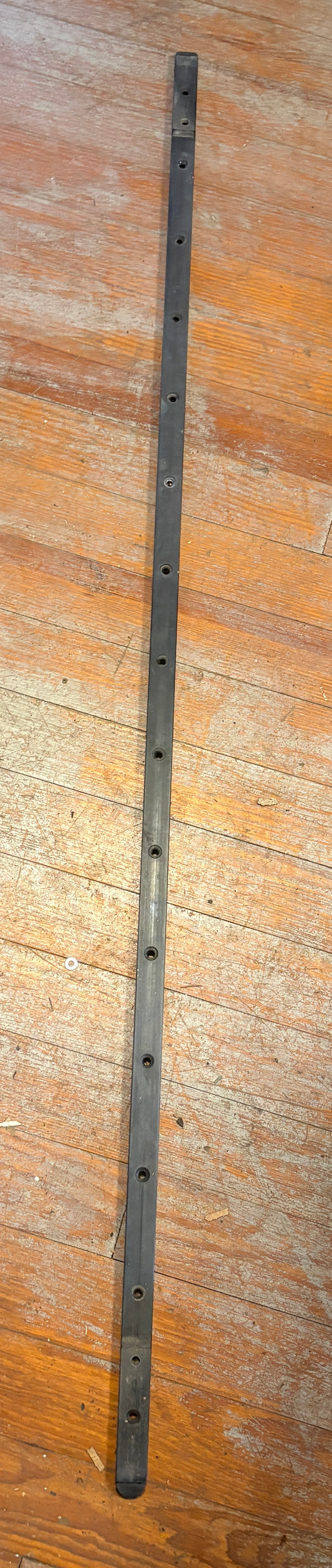 Black Aluminum Track 60" long 1 1/16" wide