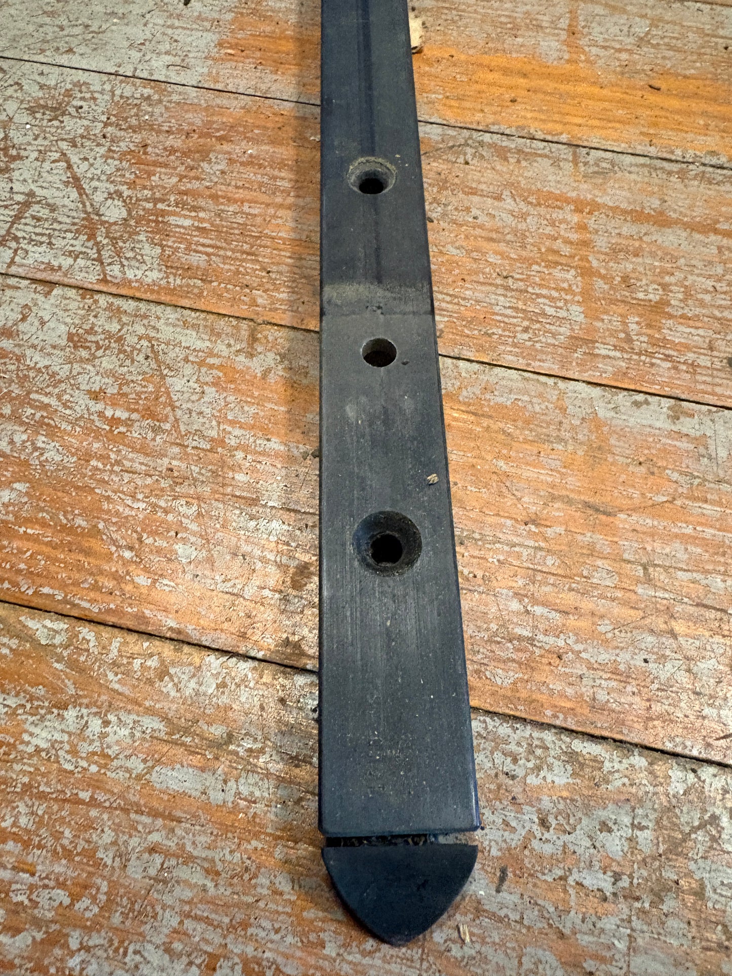 Black Aluminum Track 60" long 1 1/16" wide