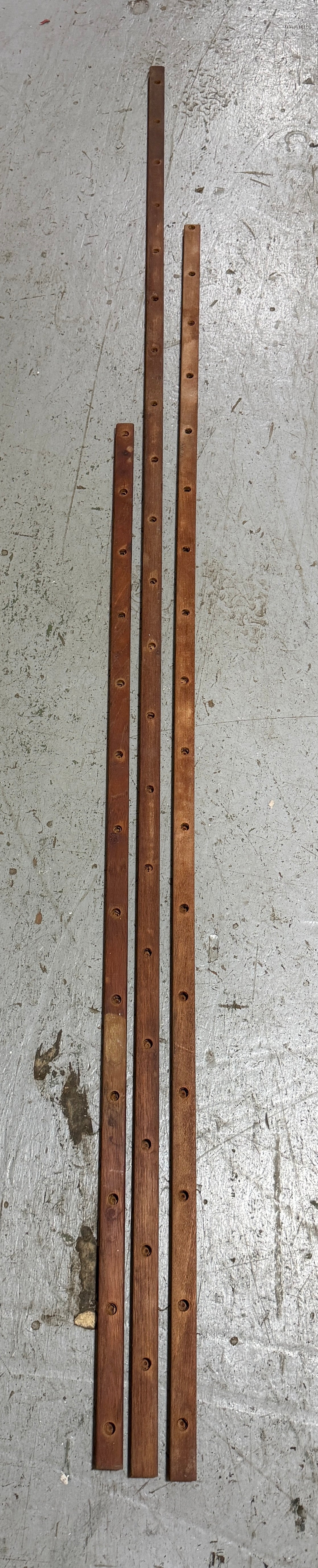 BUNDLE of Teak Spindle Railing - DIY