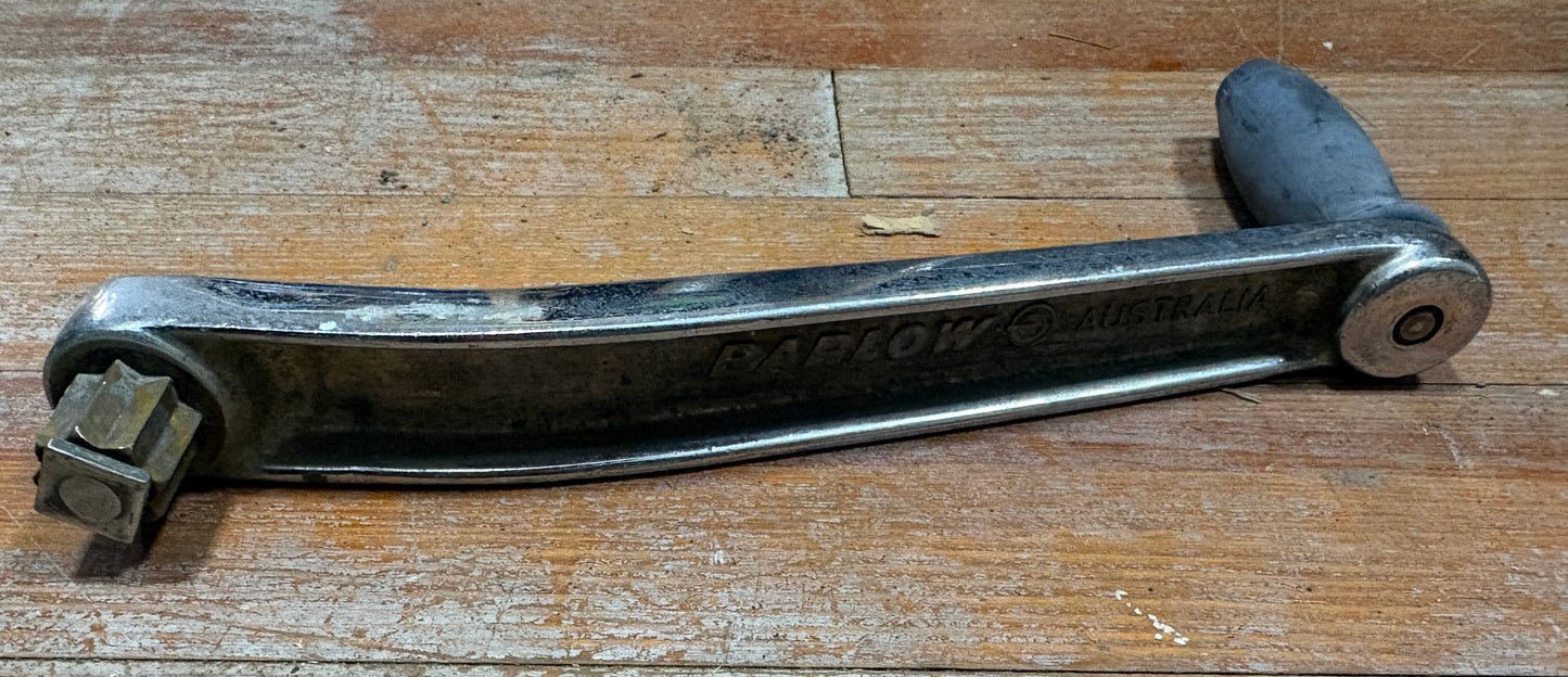 Chromed Bronze Barlow 11 1/4" Locking Winch Handle