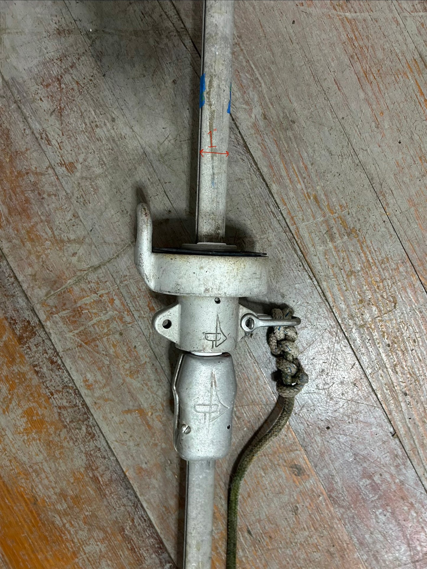Vintage Stearn Sailing Systems Furling/Furler Drum 40" extrusion