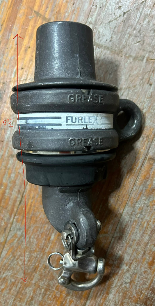 Furlex Roller Furler Lower Drum Assembly w/ Snap Shackle