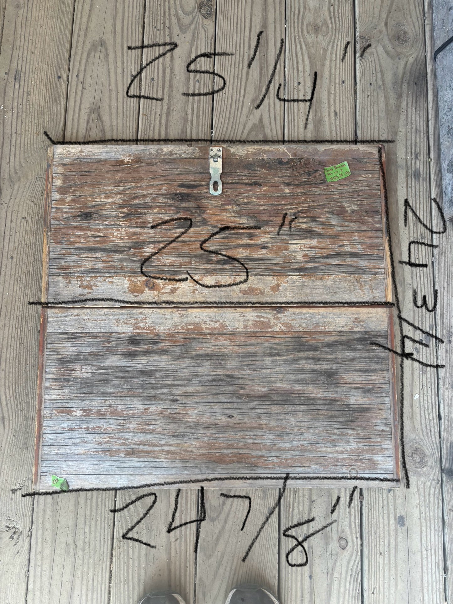 Set Of 2 Teak Companionway Boards