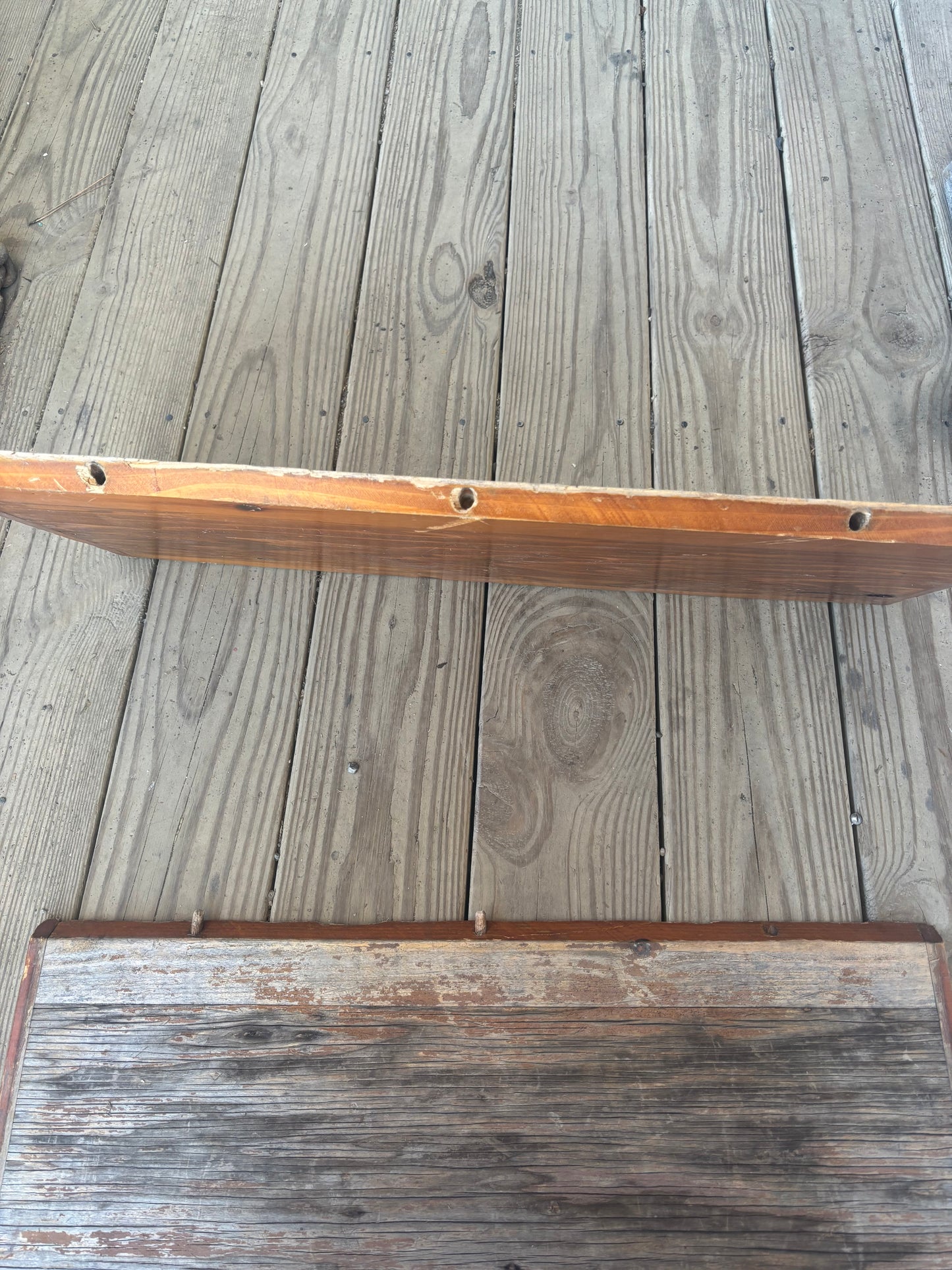 Set Of 2 Teak Companionway Boards