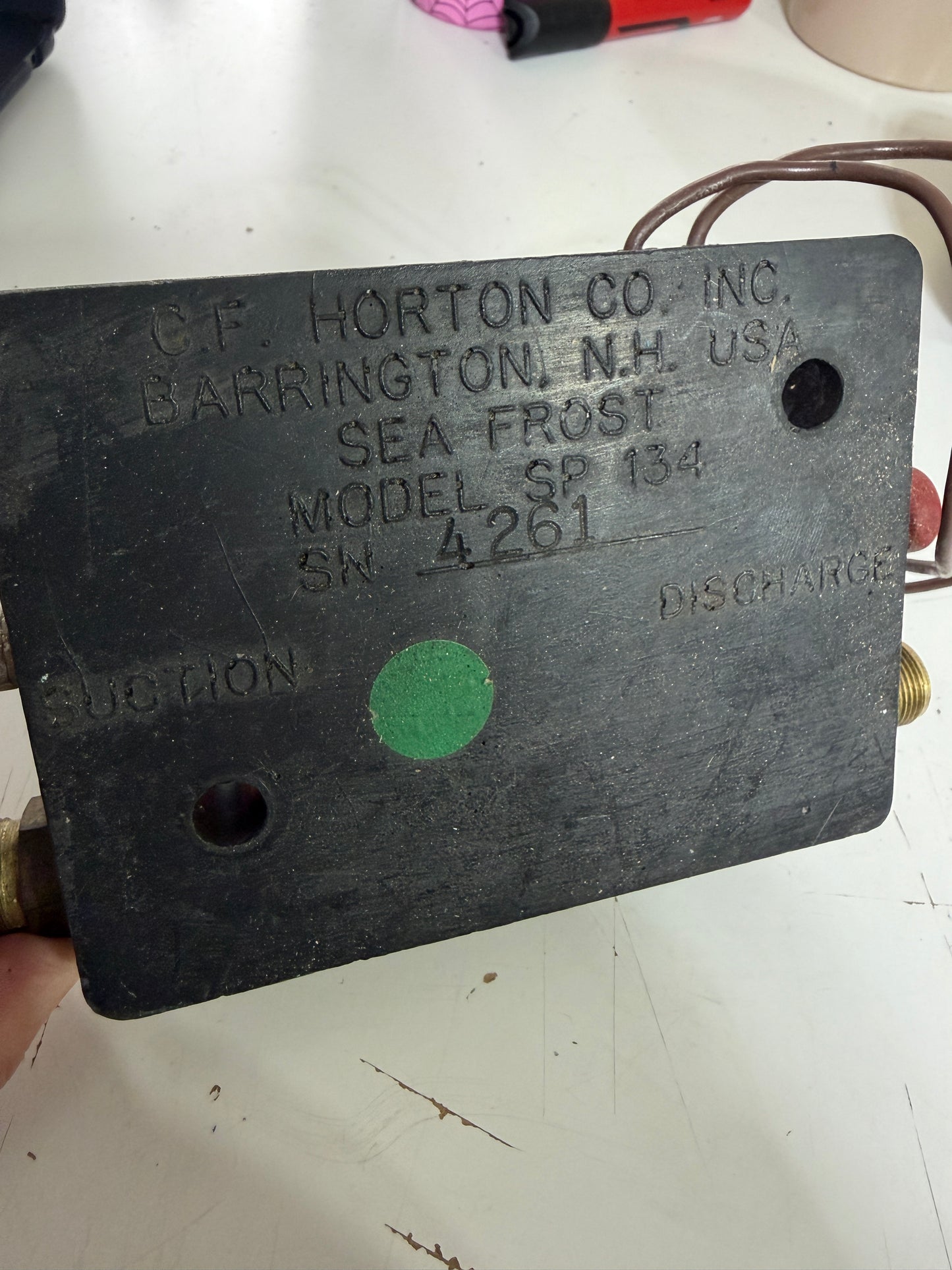SeaFrost SPU Suction Pressure Unit MODEL SP134A - SN 1261