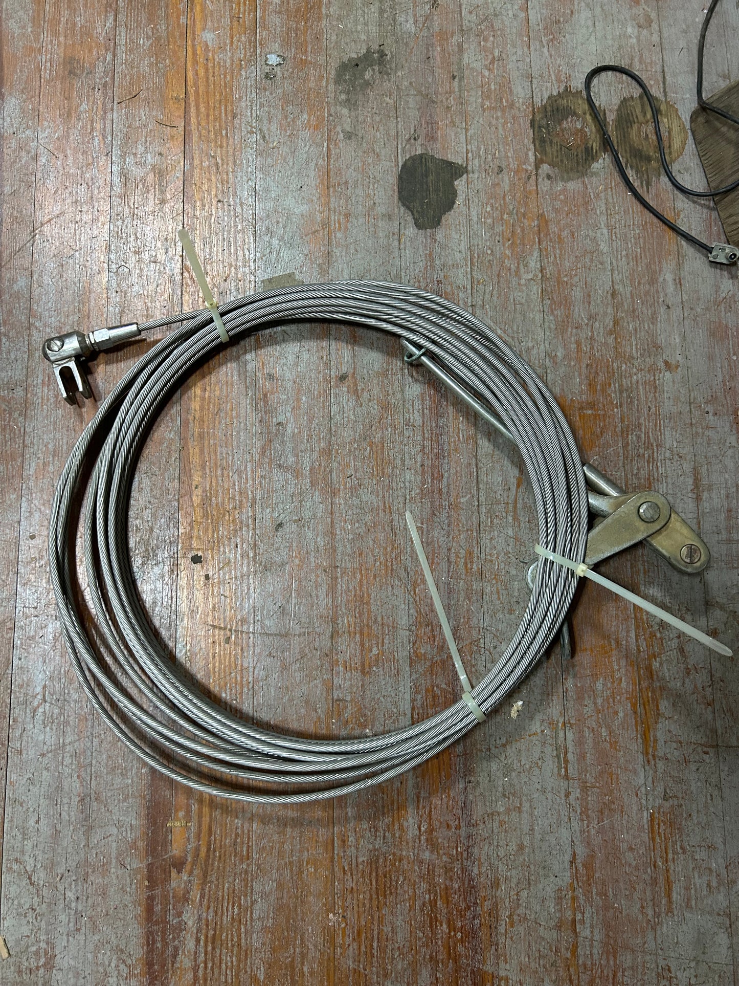53’ Stainless Forestay w/ Highfield Quick Release Lever & Turnbuckle 5/8” x 7/16” Pins