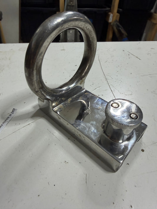 ABI 1 5/16" Mast Ring / Spinnaker Track Car - 1 7/8" Eye