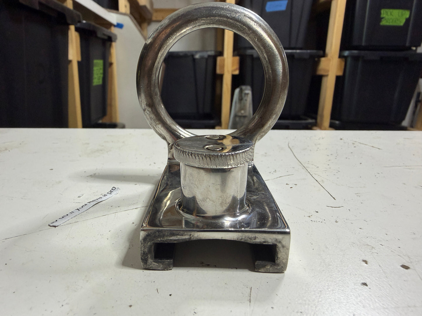 ABI 1 5/16" Mast Ring / Spinnaker Track Car - 1 7/8" Eye