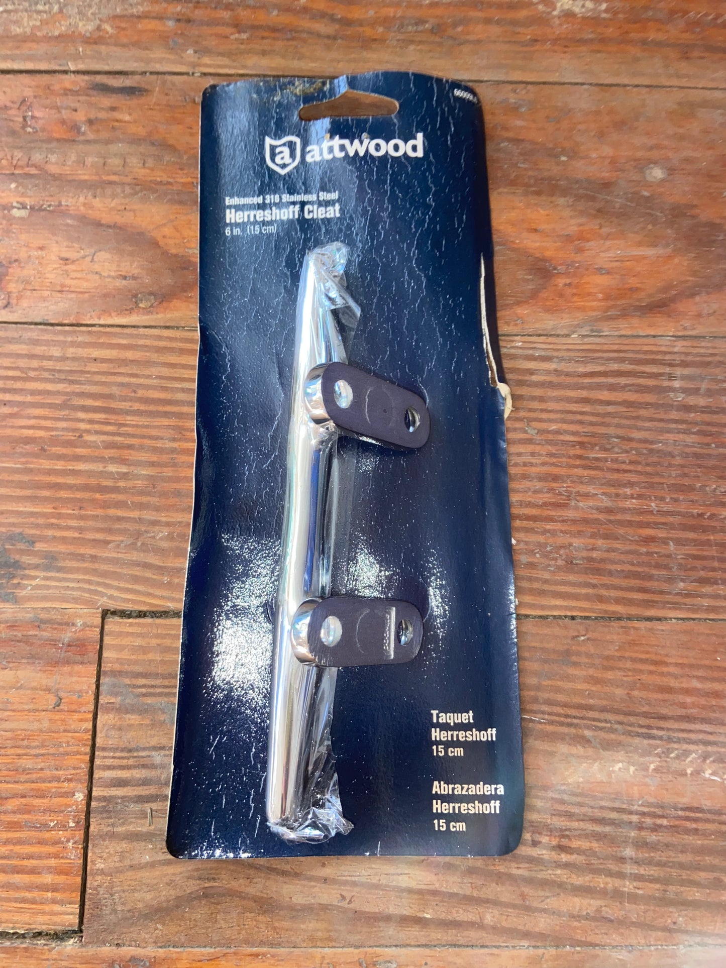 Brand New 6” Attwood Stainless Steel Cleat