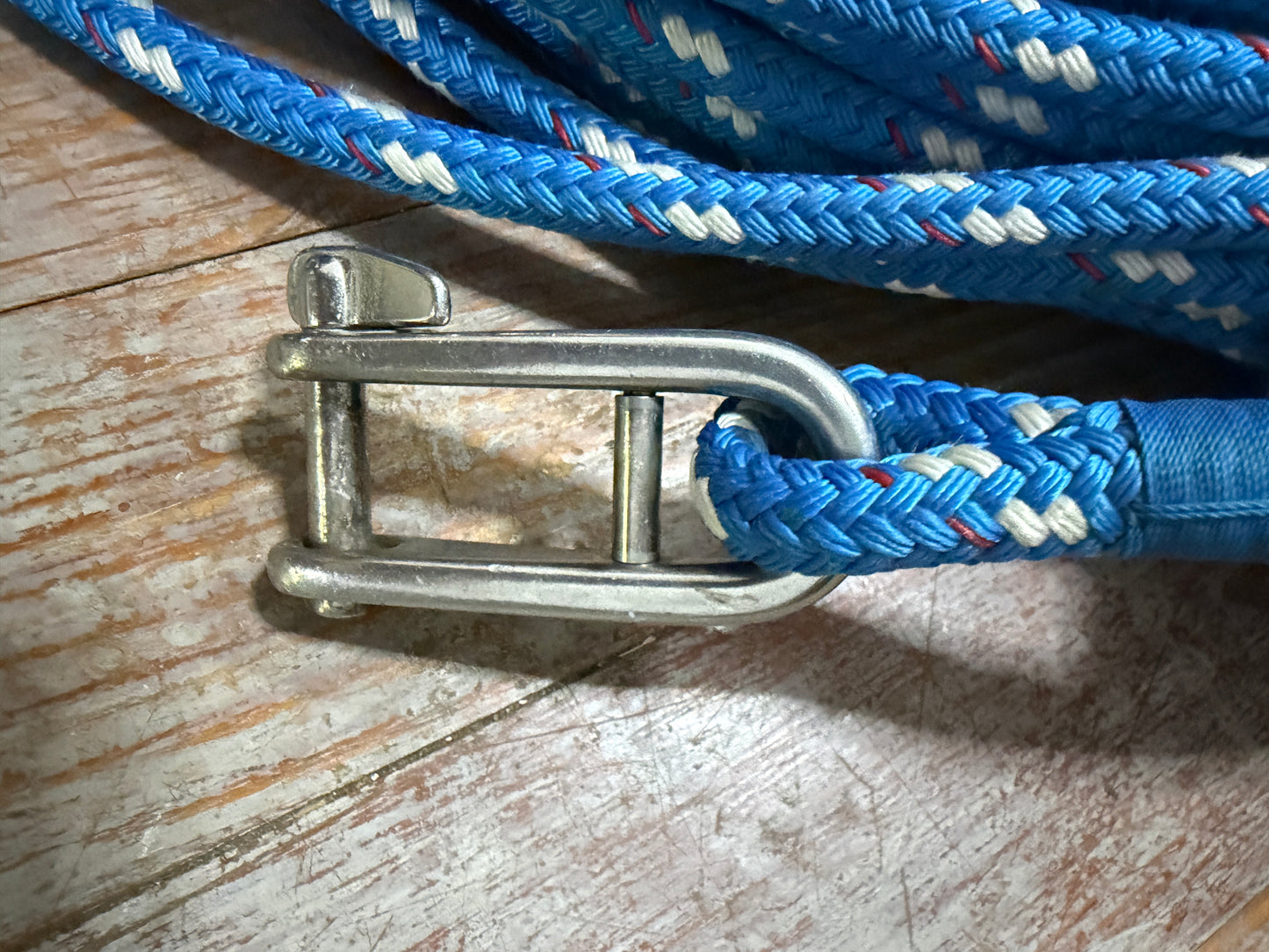 110' OF 1/2" Halyard Line - Wichard Shackle - Dufour 34