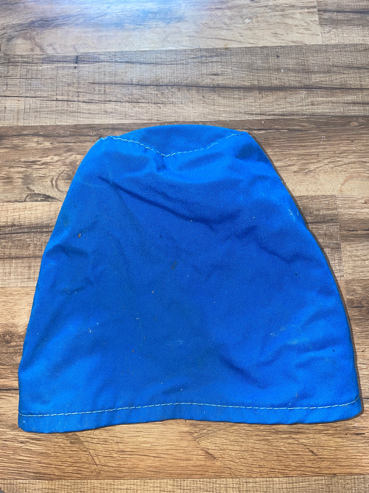 Large Blue Canvas Winch Cover - 10” Tall x 10” Wide