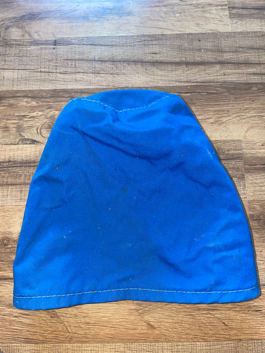 Large Blue Canvas Winch Cover - 10” Tall x 10” Wide