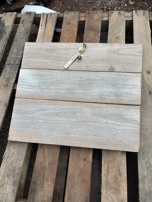 Set of 3 Teak Companionway Boards OFF Allied Princess  -- #32